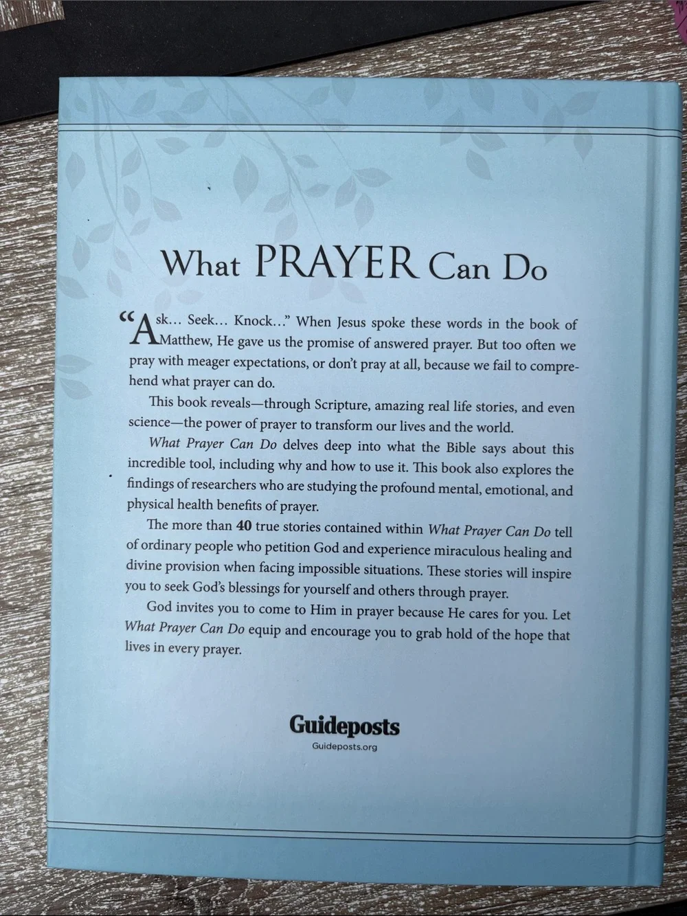 What Prayer Can Do - (Yellow/Gold Cover)